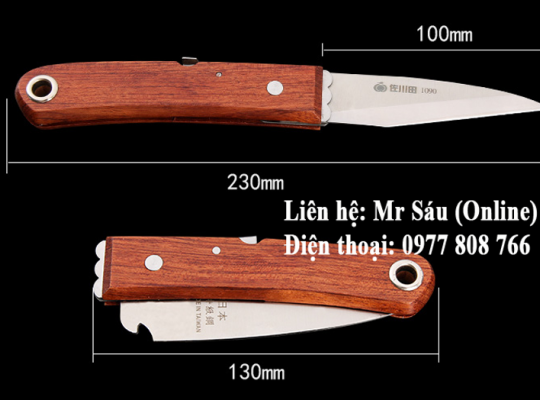 Dao đa năng gọt sẹo, ghép cành siêu bén